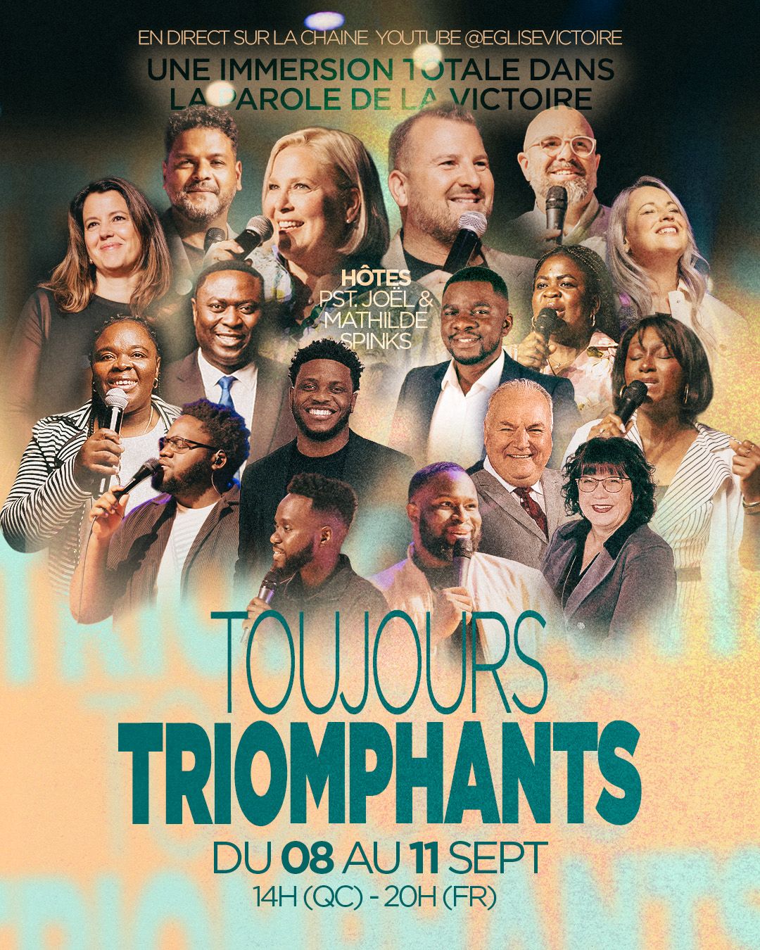 Toujours Triomphants - Du 08 au 11 septembre
